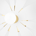 Twiggy Wall Light (H698301 - AGB/TWH) - Mitzi - Luxury Lighting BoutiqueBrass/Metal ChandeliersMitzi
