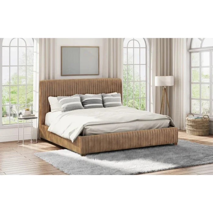Upholstered Bed King Size