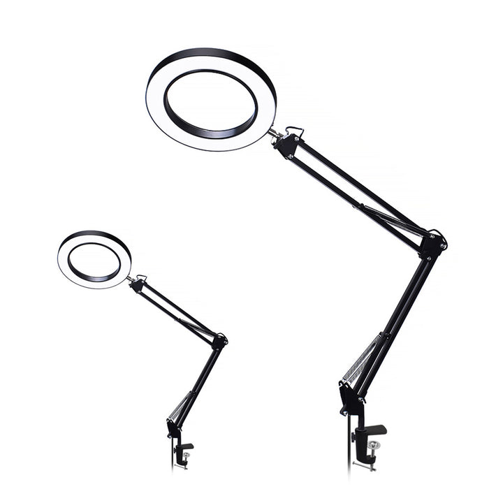 USB LED Magnifying Lamp – 10x Magnification Desk Light