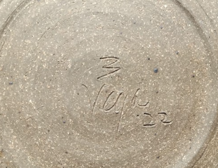 Vintage Vega Pottery Plate 12"