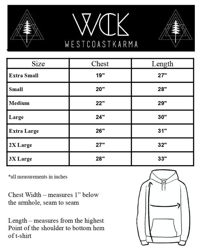 West Coast Karma - Captain Octo Hoodie in Dark Navy