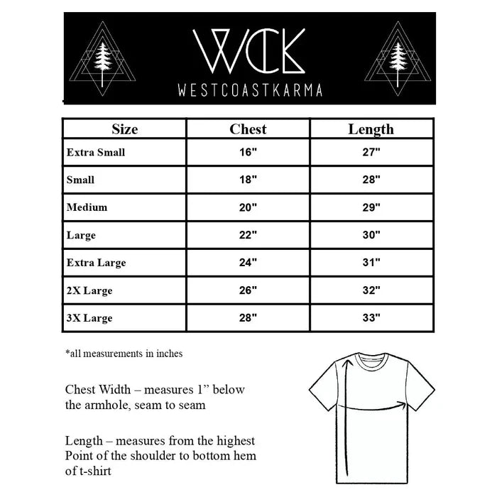West Coast Karma - Mushroom Fern Long Sleeve