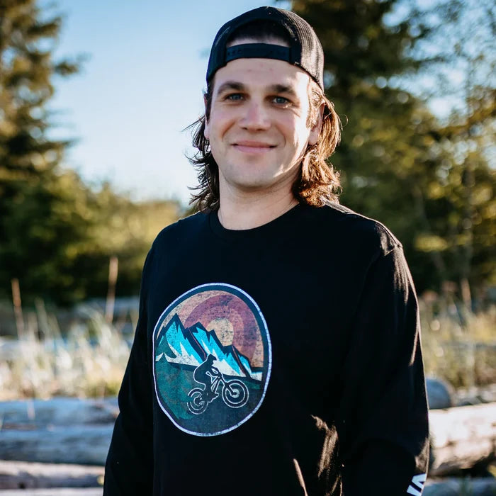 West Coast Karma - Retro Mountain Bike Long Sleeve