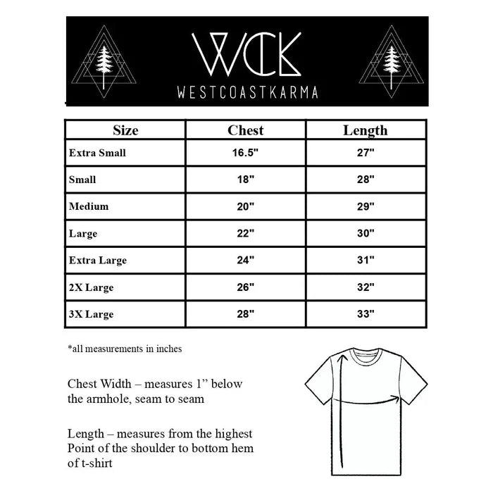 West Coast Karma - Vancouver Island Tee