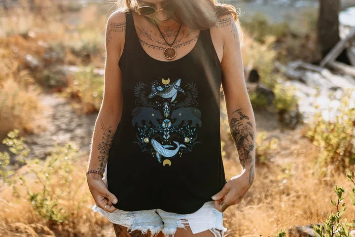 West Coast Karma- Cottage Bear Festival Tank