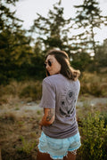 West Coast Karma- Sunflower Unisex Vintage Tee