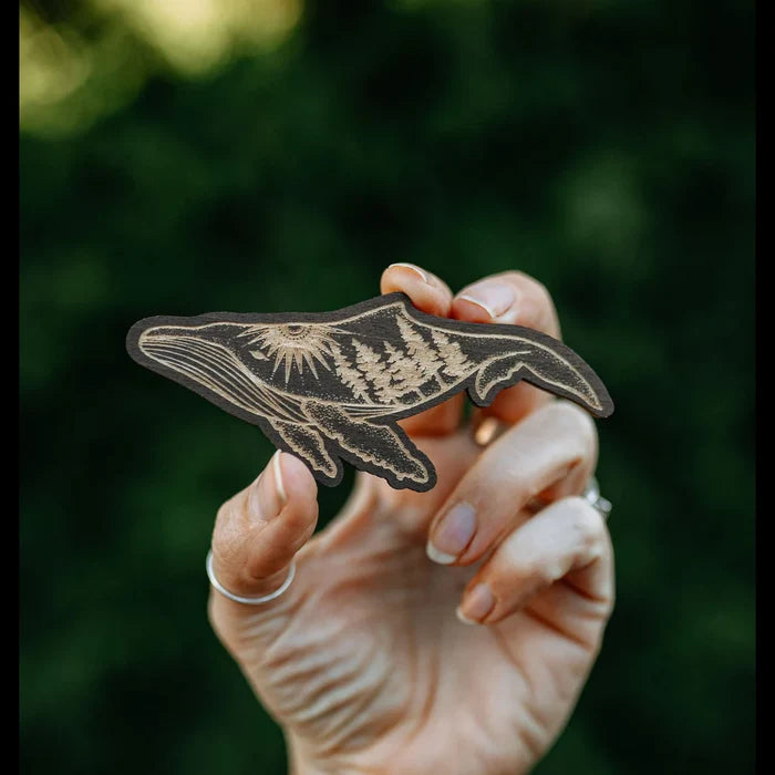 West Coast Karma- Wooden Magnet