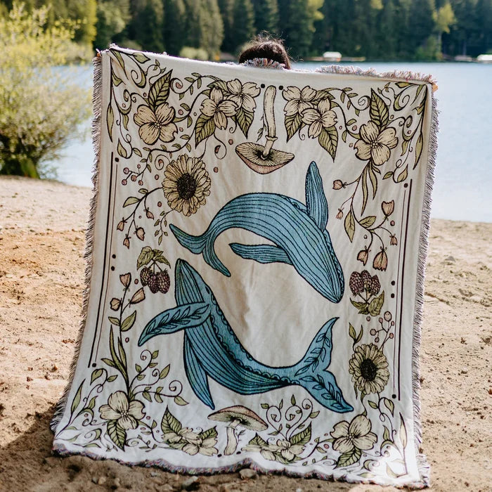 West Coast Karma- Woven Blanket