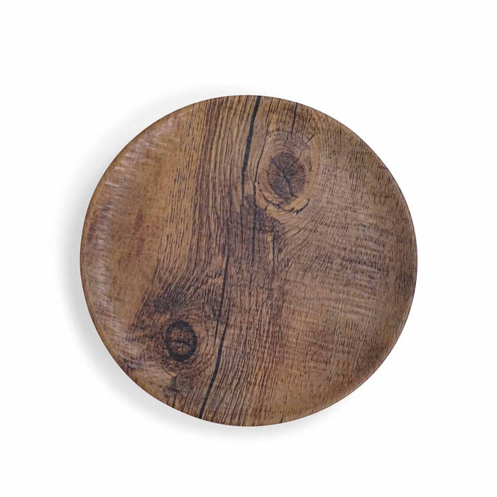 Wood Grain Plate 9 inch
