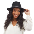 Wool Hat with Narrow Vegan